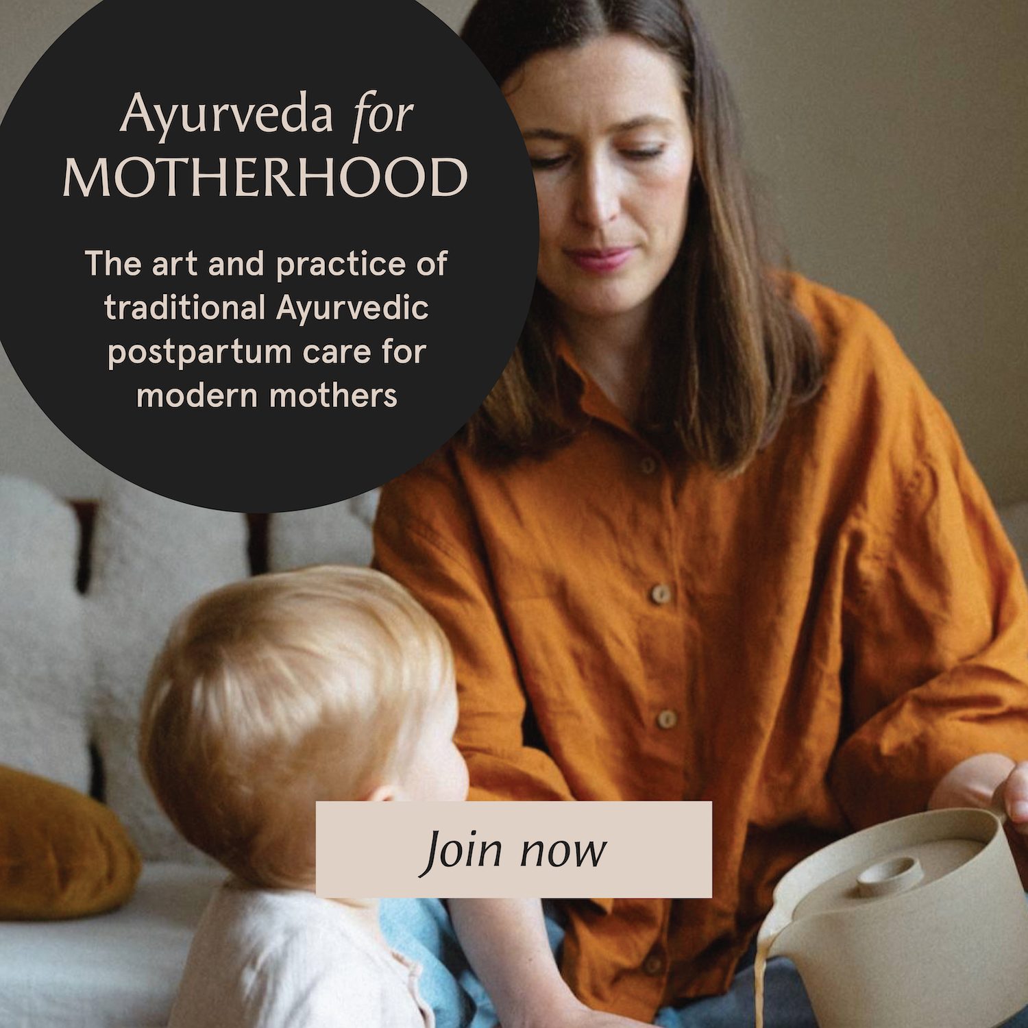 Ayurveda for Motherhood Graphics New